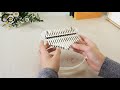 Cega crystal kalimba thumb piano cover