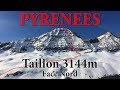 Pyrnes  taillon 3144m  face nord