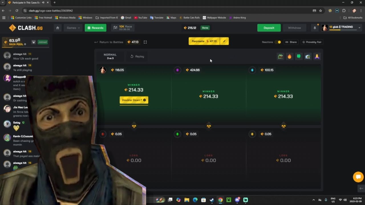 The clash.gg experience (CRAZY PULLS)