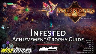 Match Highlights Darksiders Genesis - Infested Achievement Trophy Guide - Defeat the GRUB QUEEN SCARAB QUEEN