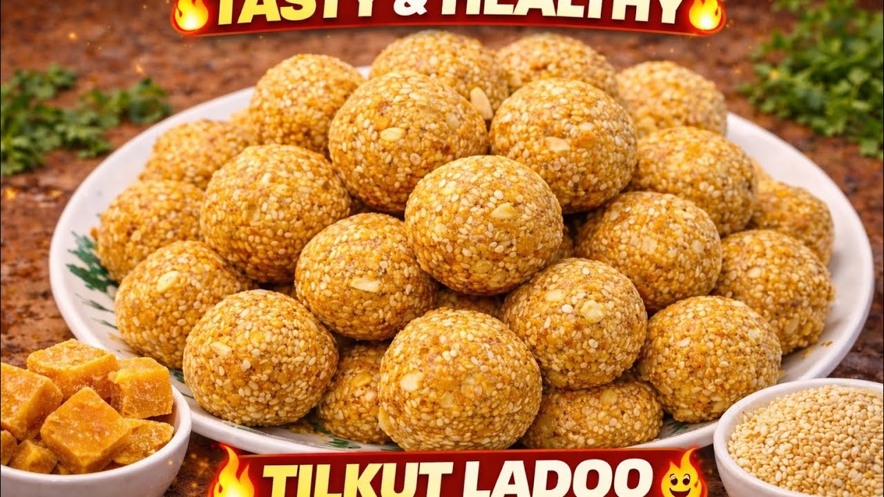 बिना तील के बनाए Instant Tilgul Ladoo 🤩 | Makar Sankranti Special Ladoo