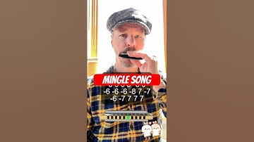 Mingle Song Squid Game Round and Round Harmonica Tutorial #harmonica #tutorial #squidgame