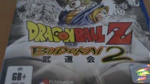 Dragon Ball Z Budokai 2 PS2 Unboxing