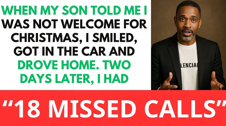 My Son Said He Wasn't Expecting Me for Christmas, So I Canceled the Mortgage Payment!