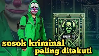 bundle kriminal badut hijau | Garena Free Fire