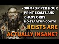 Farm TONS of Currency and Power Level In HEISTS - Path of Exile 3.12 Heist