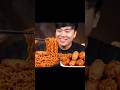 That Fire Noodle + Chicken Combo 😳🍗 | Ultimate Mukbang ASMR #mukbang #firenoodles #spicyfriedchicken