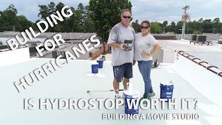 How To Apply Hydrostop Waterproof Roofing (Step-by-Step) | Building A Movie Studio Ep 4