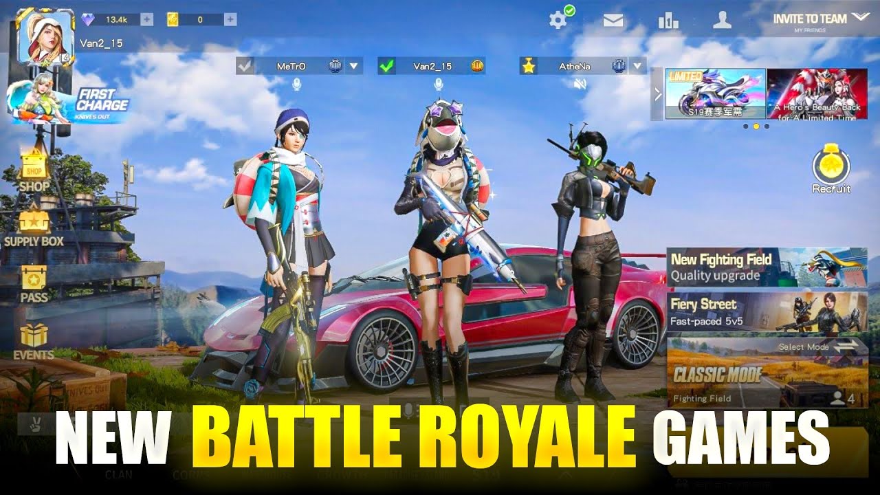 5 New battle royale games | Top 5 new battle royale games| Indian ...