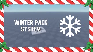 How To Add A Winter Pack System Roblox Studio 2025