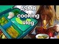 [ASMR Cooking Vlog] Kids vegan lunch making 🍱|  healthy Korean side dish Recipes 🌱| car date vlog 🥰