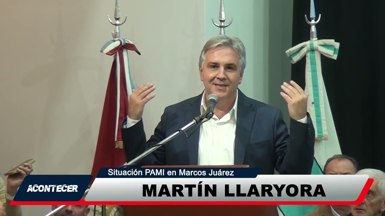 Marcos Juárez: El gobernador Llaryora estuvo en la ciudad