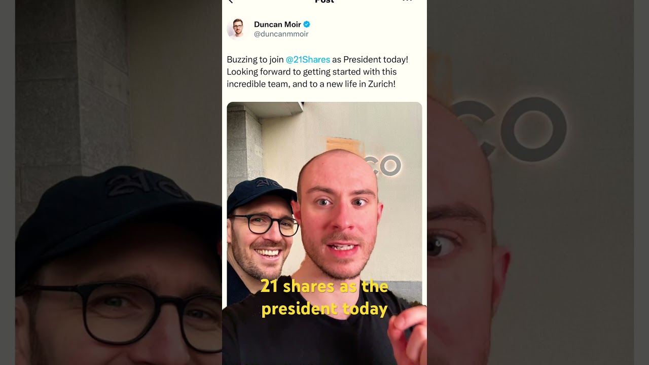 🚨 Hedera Hashgraph HBAR Board Member just became 21shares president.. HBAR ETF INC? 🚀
