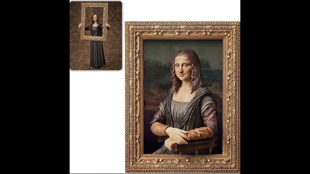 The Table Museum Mona Lisa by Leonardo da Vinci Figma Action Figure