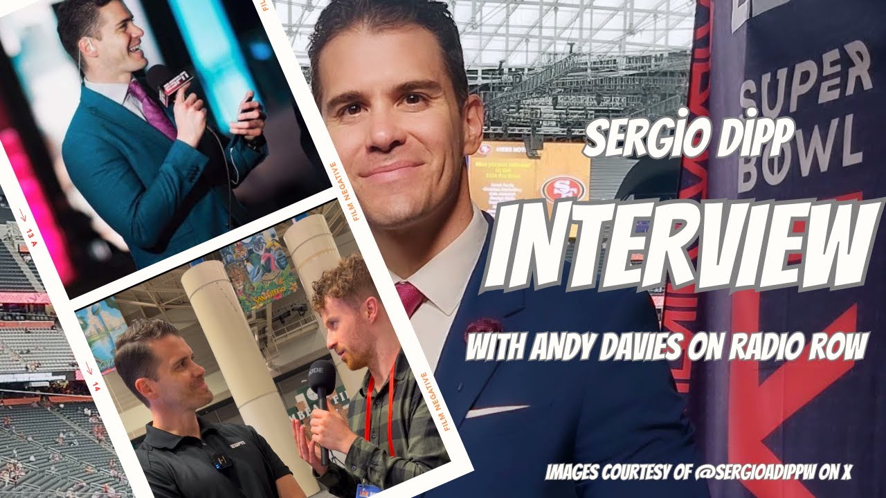HAVING THE TIME OF HIS LIFE! SERGIO DIPP RADIO ROW INTERVIEW