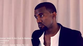 Sampled by Kanye West: Kanye West ft Kid Cudi & Raekwon - Gorgeous (16)