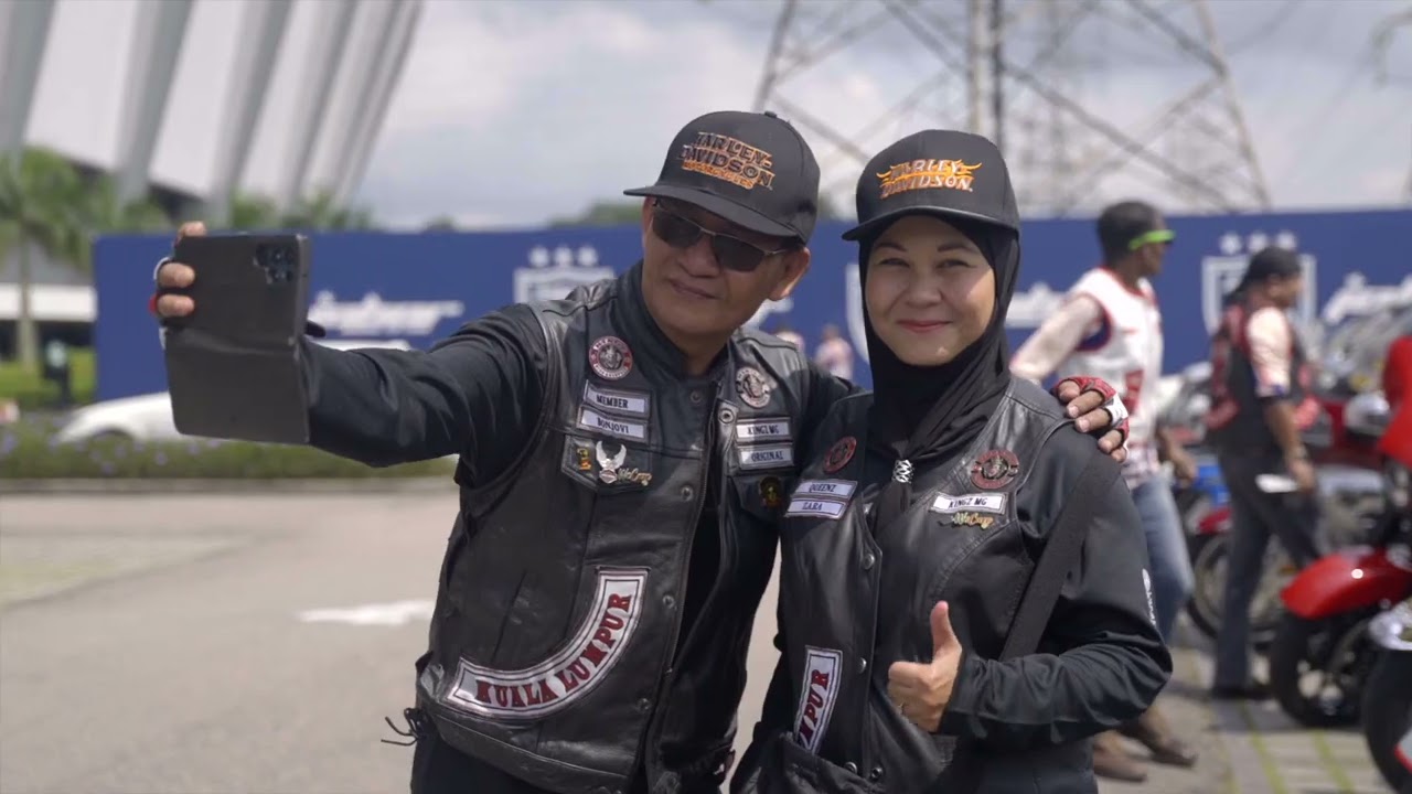 Charity Ride Singapore To Stadium Sultan Ibrahim JDT by Riders Aid Singapore & Leeman Ventures.