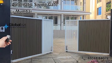 Automatic Roller Swing Gate motor installed at Mumbai, Maharashtra| Gate Automation 📞 8304884072