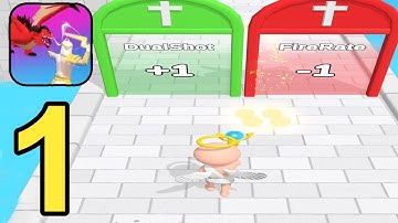 Heaven vs Hell - Gameplay Walkthrough Part 1 All Levels 1 to 6 Heaven ( Android,iOS )