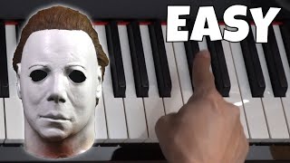 Learn To Play Halloween Theme - EASY Piano Tutorial