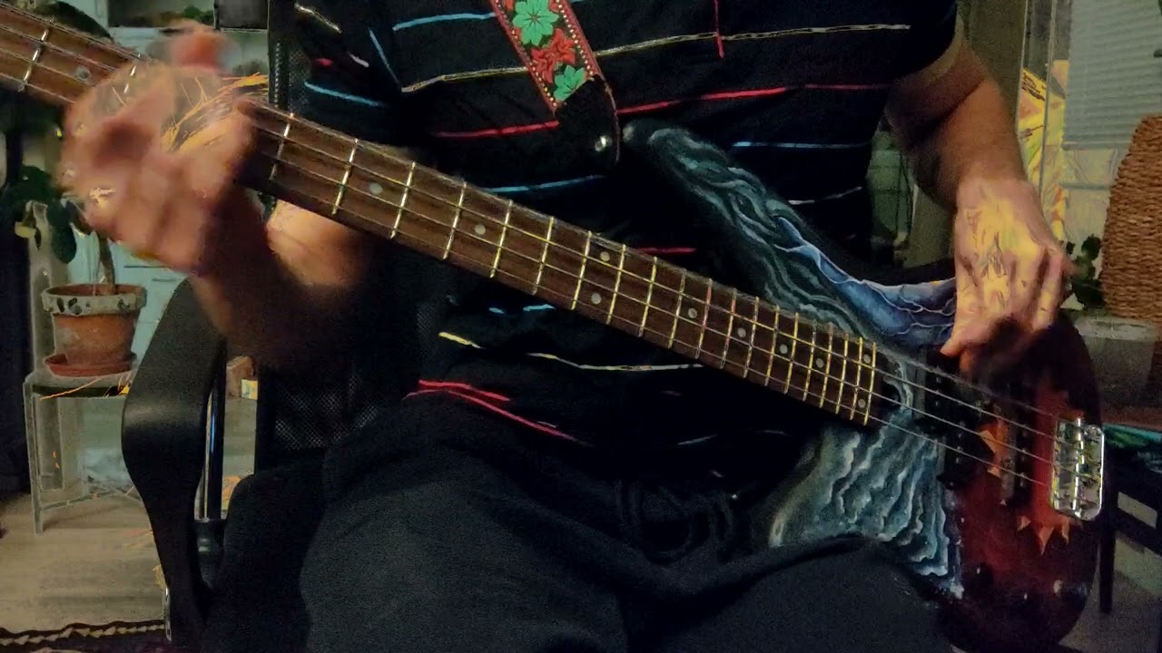 Death Grips - Bass Rattle Stars Out The Sky BASS COVER