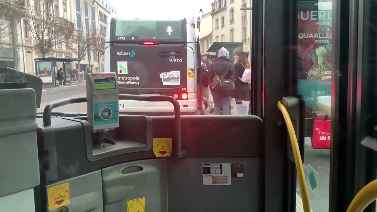 Bus STAN Nancy : Ligne 11 - Mercedes-Benz Citaro Facelift GNV, de la Gare SNCF à Tomblaine