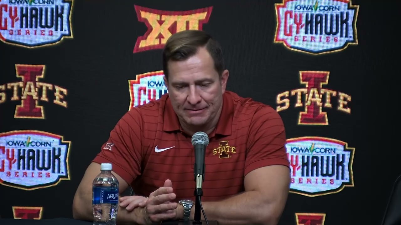 TJ Otzelberger post-game press conference (Iowa)