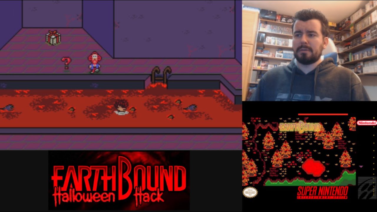 EARTHBOUND HALLOWEEN HACK (Super Nintendo) Gameplay en Español SNES