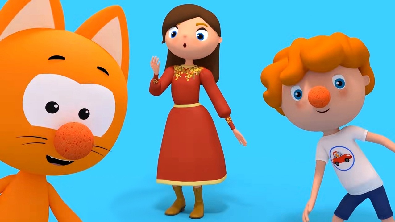 Запахи 👃 Песенка про нос – Сборник – Котэ ТВ – Песенки для малышей