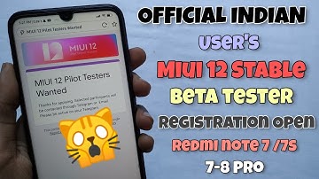 OFFICIAL MIUI 12 Indian STABLE Beta Testing Start | Round 2 Devices | All Questions & Ans 😎