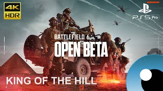 Battlefield 6 • 4K HDR King of the Hill Mode Gameplay • PS5 Pro