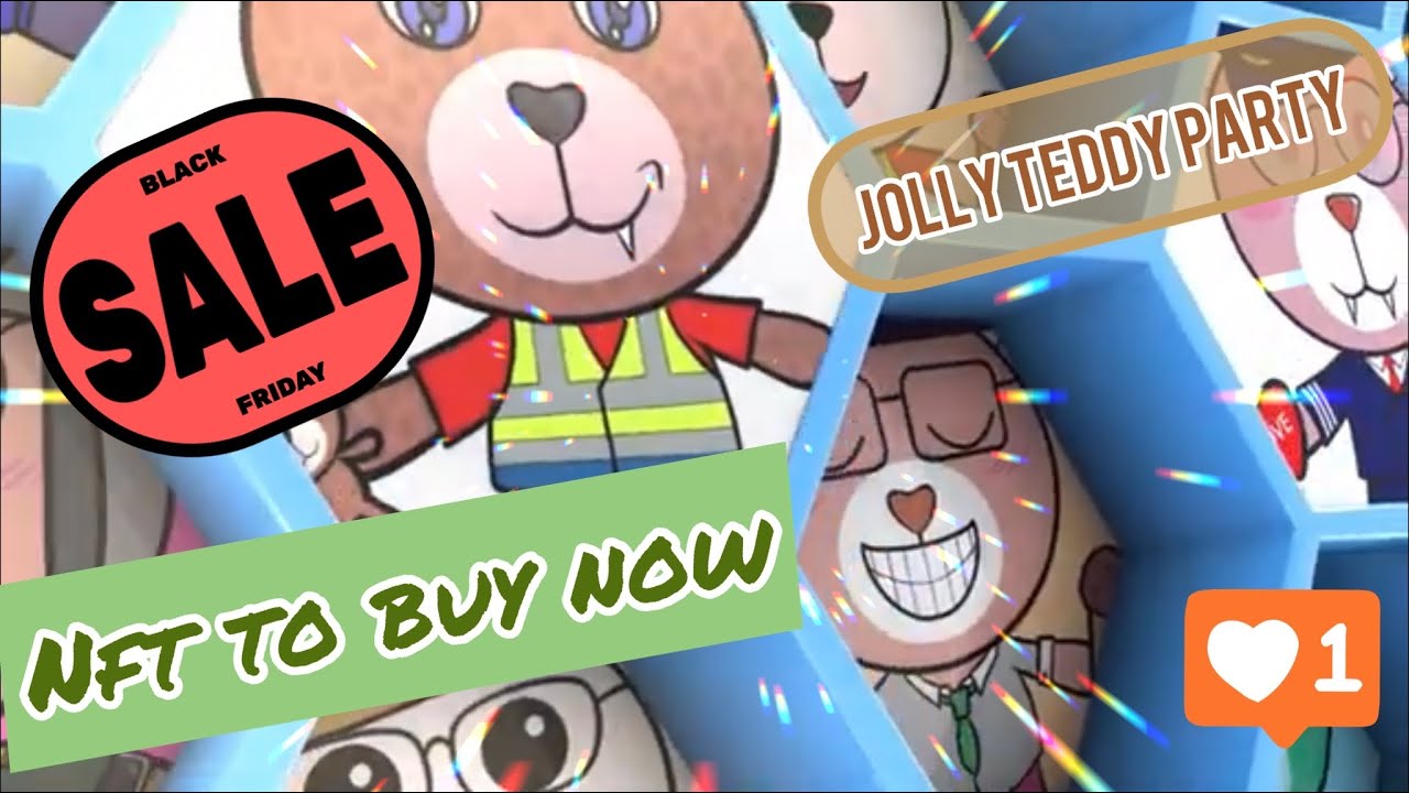 NFTS TO BUY NOW | UPCOMING NFT PROJECTS 2025 | BEST NFTS To Buy in 2025 | JOLLY TEDDY PARTY |Opensea