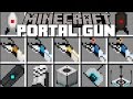 Minecraft PORTAL GUN MOD / PLAY WITH PORTALS AND FIND THE BEST ROUTE HOME!! Minecraft