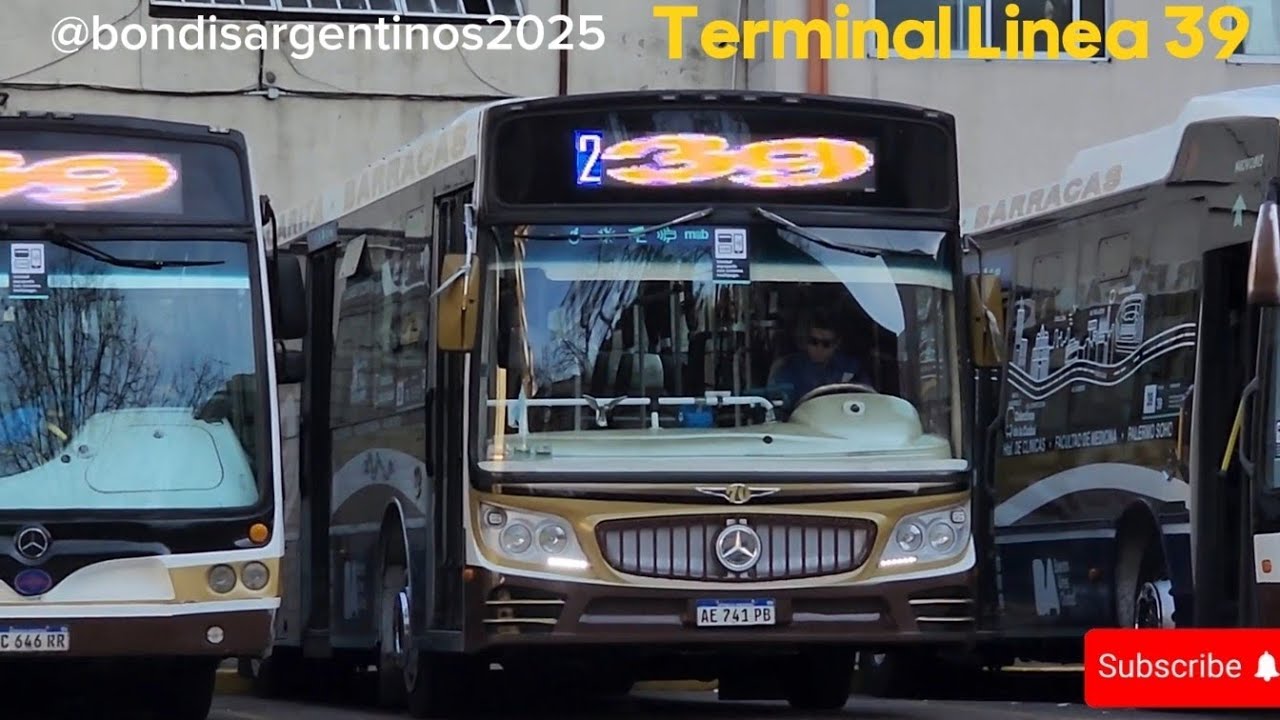 Terminal Linea 39 Chacarita!! #bondis #colectivos #bus #buenosaires #chacarita #mercedesbenz 