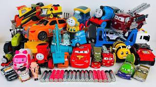 Disney Pixar Cars , Lightning McQueen Filmore Cruz Ramirez Chevrolet Porsche Mater Ambulance | ASMR