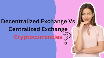 Decentralized Exchange Vs Centralized Exchange Cryptocurrency | Crypto Steffen #cryptocurrency