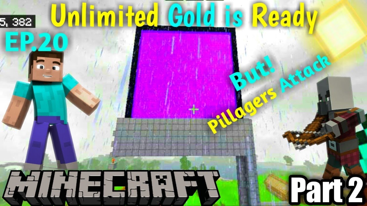 Minecraft|Pillager attack on my farm @AnshuBisht@TechnoGamerzOfficial@GamerFleet#minecraft why