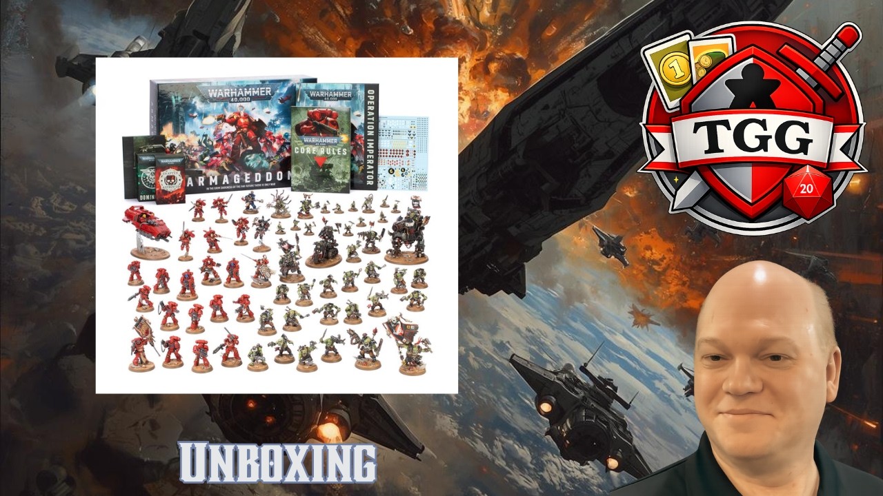 Warhammer 40,000 Armageddon 11th Edition Starter Set Unboxing