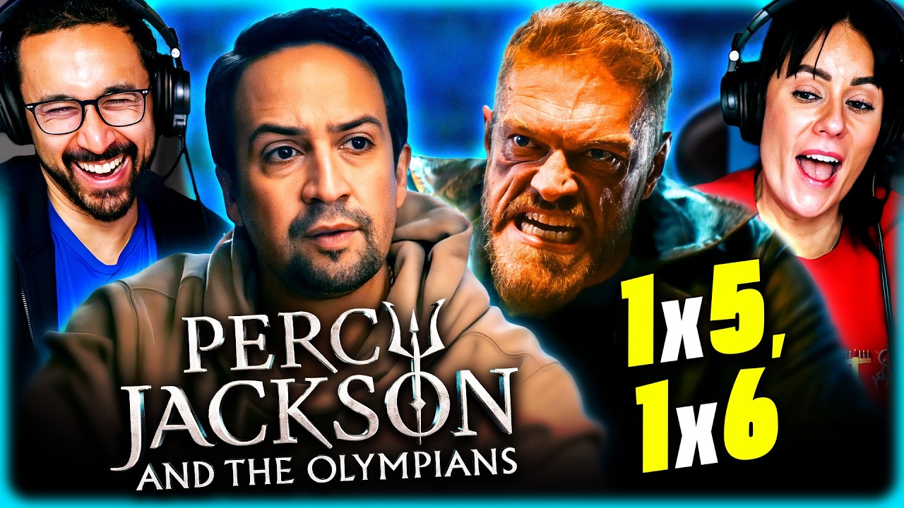 PERCY JACKSON AND THE OLYMPIANS Episode 5 & 6 REACTION!! (Disney Plus)