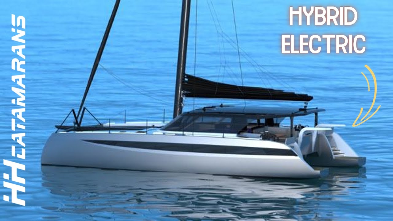 electric hybrid catamaran