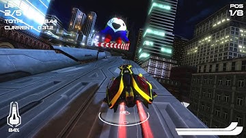 WipEout Omega Collection - A Class Race - Unity Square - Pir-Hana Agility