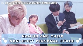 NamJin and their none-exist personal space (sofa edition) ✨🐨🐹✨ (analysis)