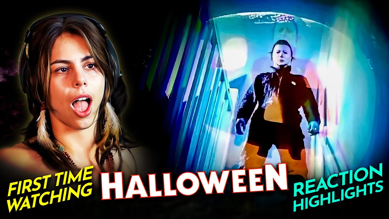 Leia trick or treats on HALLOWEEN (1978) Movie Reaction FIRST TIME WATCHING