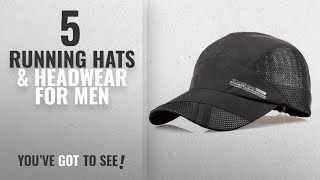 Top 10 Running Hats & Headwear For Men [2018]: TOOGOO(R) Fashion Mens Summer Outdoor Sport Baseball