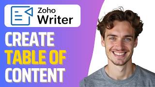 How to Create Table of Contents on Zoho Writer