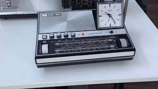 Itt Schaub-Lorenz Clock Radio 100 1970-71 - White Version How A Switch Power Supply Disturb Am