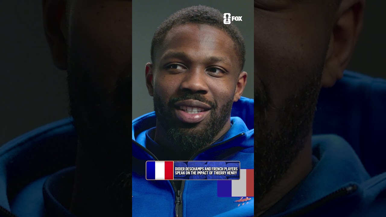 Thierry Henry reacted to messages from members of the French national team