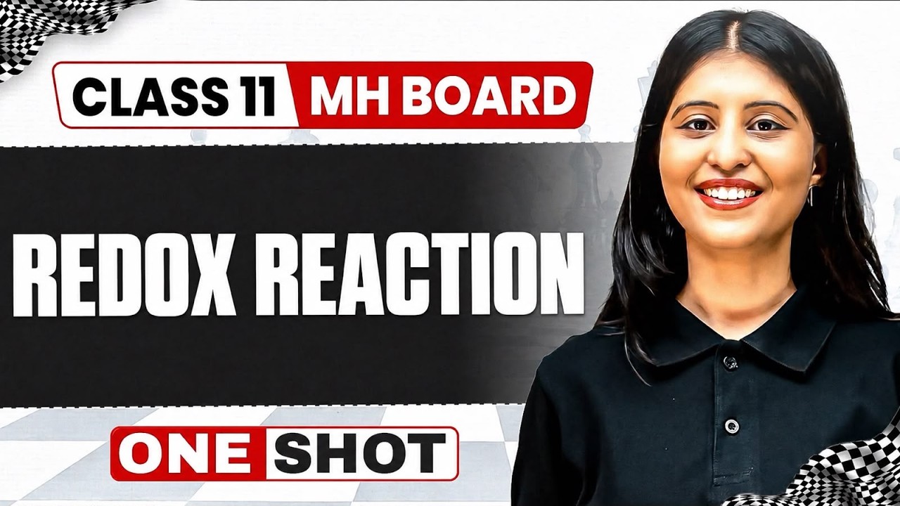 REDOX REACTION in One Shot | Chemistry | Class 11th HSC Maharashtra ...