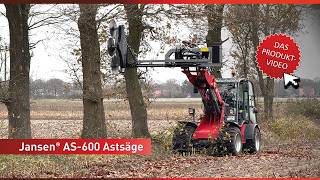 Jansen As-600 Astsäge Profi-Power Für Präzise Baumpflege