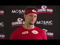 Chiefs QB Patrick Mahomes Prepares for Season at Training Camp